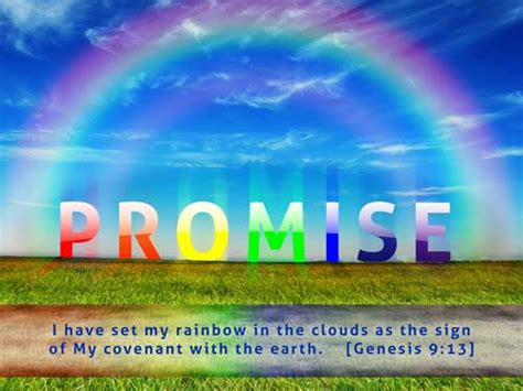 After the rain comes the rainbow, God promised! | In Praise Of Jesus ...