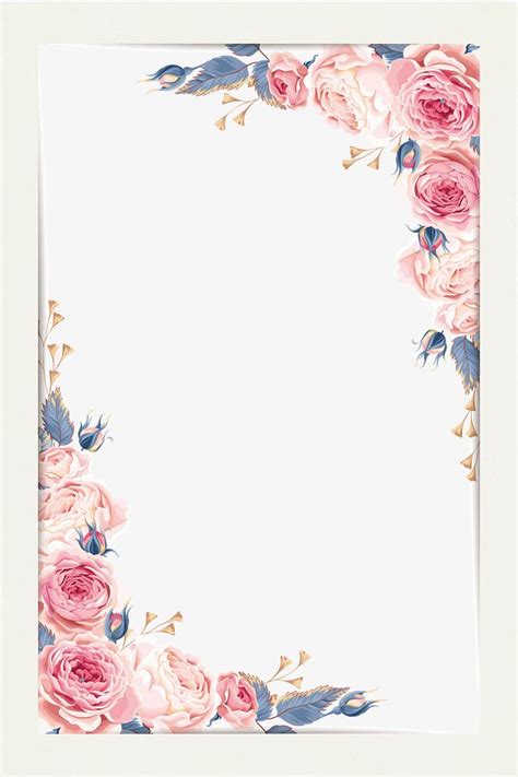 Flower borders,Beautiful border,Small fresh border,Hand-drawn border ...