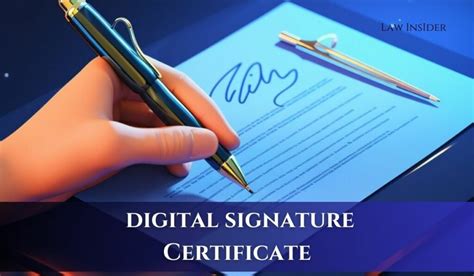 Navigating the Process of getting Digital Signature Certificate in India - LAW INSIDER INDIA ...