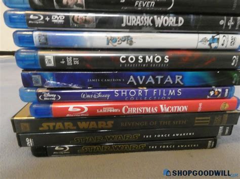 10 Assorted Blue Ray Disc Movies - shopgoodwill.com