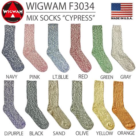 Wigwam Socks...Made in the USA | Navy pink, Green and grey, Wigwam socks