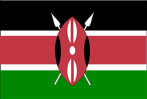 Download Kenya, Flag, National. Royalty-Free Vector Graphic - Pixabay