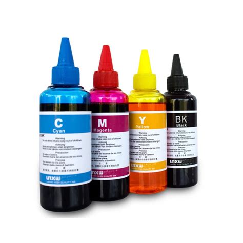 4 x 100ml Universal Dye Refill Ink Kit Kits For HP 950 951 Officejet ...