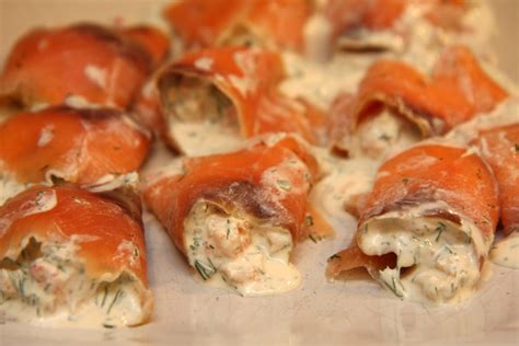Smoked salmon and crayfish parcels a fish recipe