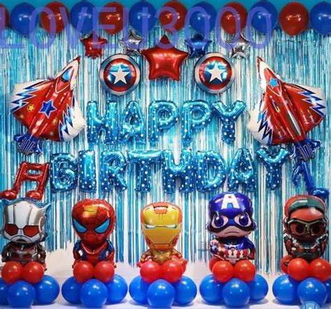 Avengers Party suministra Avengers decoraciones de cumpleaños ...