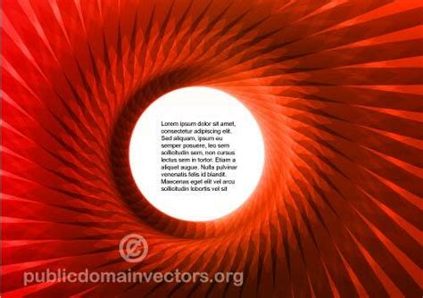 Abstract red swirl vector | Public domain vectors