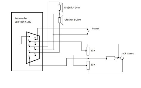 Logitech Z333 Wiring Diagram