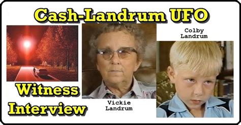 Blue Blurry Lines: The Cash-Landrum UFO: 1980s Recording of Witnesses Interviews