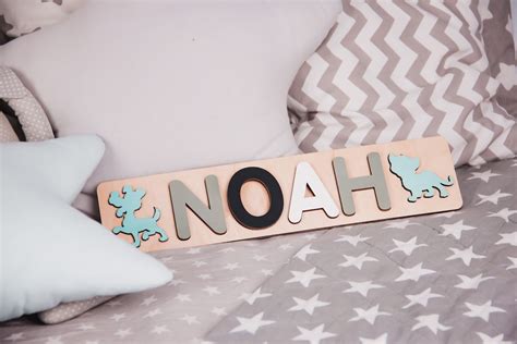 Noah Puzzle for Four Five Years Old Kid Wooden Toy Christmas - Etsy