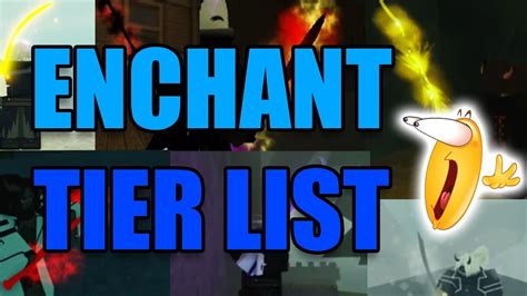 ENCHANT TIER LIST | Deepwoken - YouTube