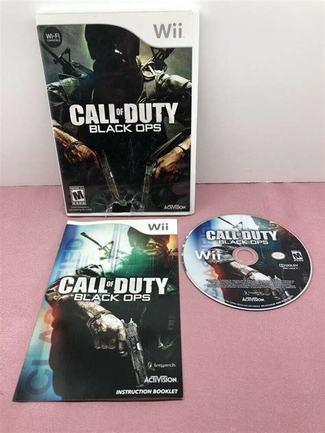 Call of Duty: Black Ops - Nintendo Wii Game | eBay | Call of duty, Black ops, Wii