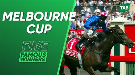 GREATEST MELBOURNE CUP WINNERS IN HISTORY - YouTube