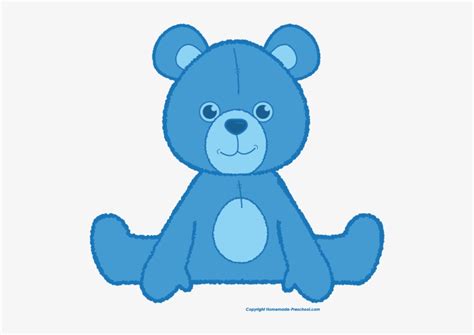 Blue Teddy Bear Clipart Png - Blue Teddy Bear Png Transparent PNG - 510x501 - Free Download on ...