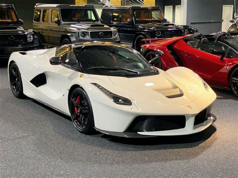 Brand New Bianco Fuji Ferrari LaFerrari for Sale in Germany - GTspirit