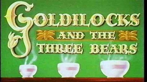 Goldilocks and The Three Bears (1939) with original recreated titles - video dailymotion