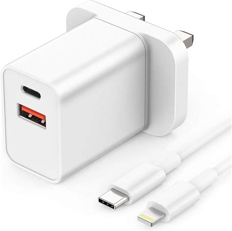 18W USB and USB C PD Fast Charger - PhoneXperts UK