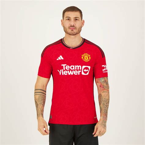 Adidas Manchester United 2024 Home Authentic Jersey - FutFanatics