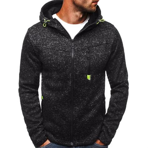 Winter Hoodie Male Cardigan 2017 New Long sleeve hoodies men Zipper ...