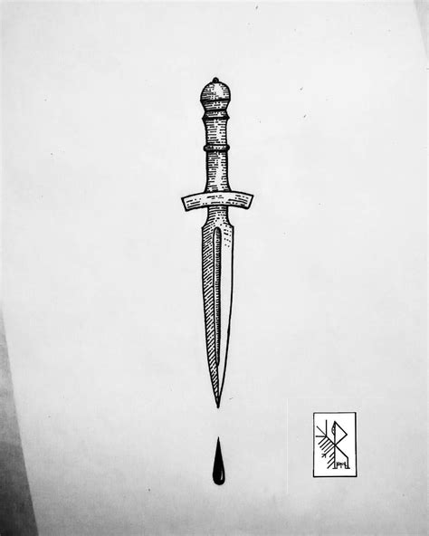 ravenfromthenorth | Sword tattoo, Knife tattoo, Dagger tattoo