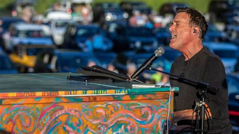 Michael W. Smith plays a drive-in concert in Franklin, Tennessee