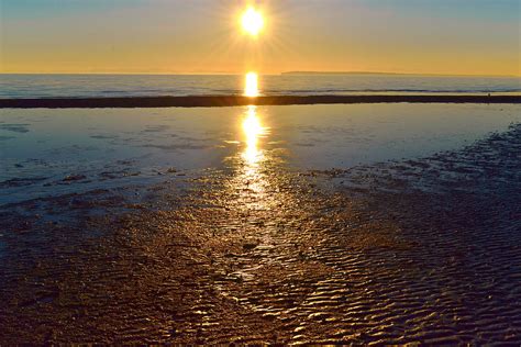 White Rock Beach Sunset Photograph by Tiffany Carriere - Fine Art America