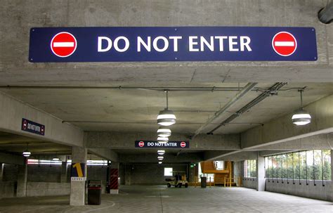 Essential Architectural Signs Parking Garage Gallery Indianapolis