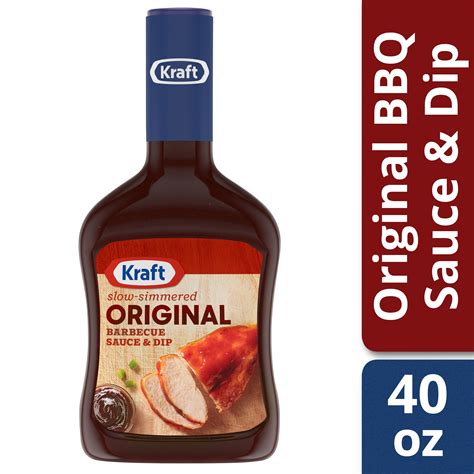 Kraft Original Barbecue Sauce, 40 oz Bottle - Walmart.com