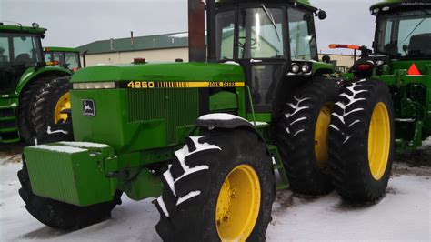 1987 John Deere 4850 Tractors - Row Crop (+100hp) - John Deere ...