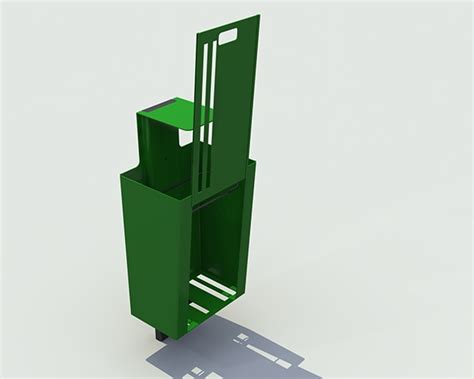 Park Trash Receptacle on Behance