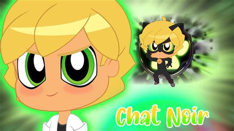 MIRACULOUS LADYBUG - Cat Noir Chibi Transformation - YouTube