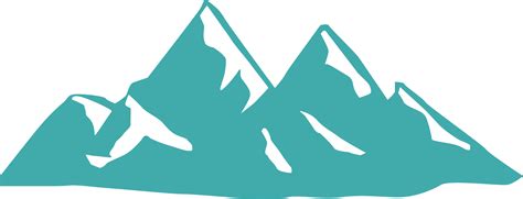 Mountain Drawing Silhouette Scalable Vector Graphics - Cartoon iceberg png download - 2462*943 ...