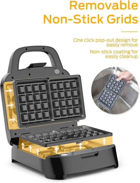 Best Waffle Maker with Removable Plates (November 2020)