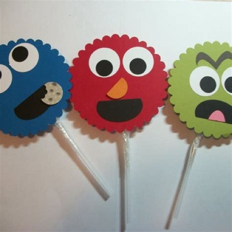 Sesame street craft! Too cute! | Sesame street crafts, Arts and crafts for kids, Sesame street party