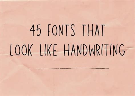 Handwriting Fonts In Microsoft Word - As mentioned earlier, there are a handful of cursive fonts ...