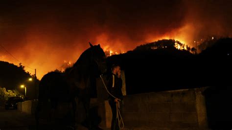 Fire in Tenerife forced the evacuation of more than 26,000 people