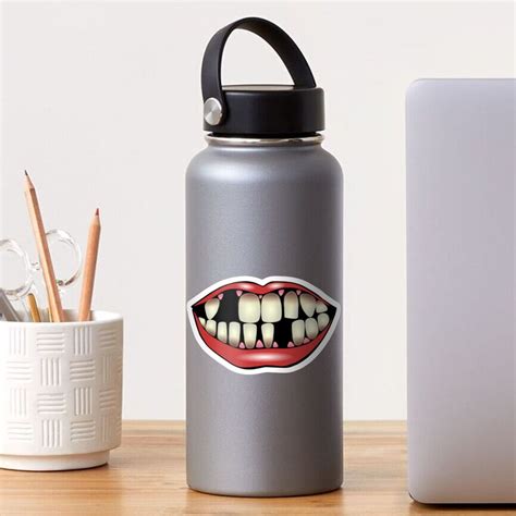 "Funny face Mask: Smile Mouth " Sticker for Sale by drakouv | Redbubble