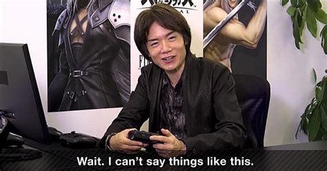 Masahiro Sakurai slips up and starts talking competitive Super Smash ...