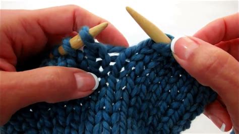 M1 Knitting Stitch How To Knit Video - YouTube