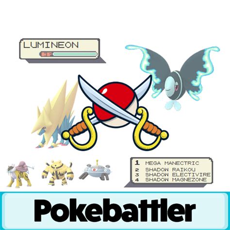 Lumineon Counters - Pokemon GO Pokebattler