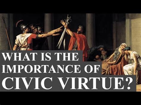 What is Civic Virtue? - YouTube