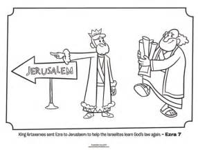 Ezra Coloring Page - Whats in the Bible