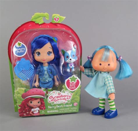 Dolls & Accessories The Bridge Direct Strawberry Shortcake & Huckleberry Pie Doll Dolls ...