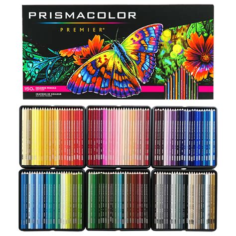 Departments - Prismacolor Premier Soft Core Colored Pencil 150 Set