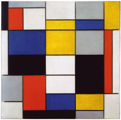 Fichier:Composition A by Piet Mondrian Galleria Nazionale d'Arte ...