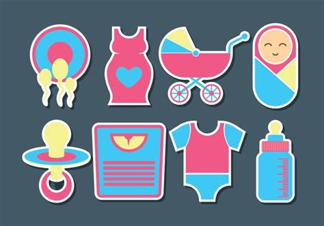 Maternity Vector Icons 144091 Vector Art at Vecteezy