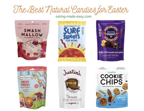 The Best Natural and Organic Easter Candy - Eating Made Easy