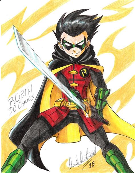 Robin Dc Comics Fan Art by RavernClouk on DeviantArt