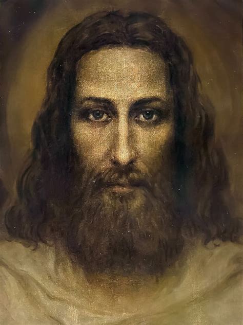 Jesus Face from Shroud of Turin Ariel Agemian | Etsy
