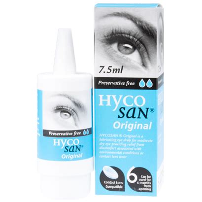 Hycosan Original Eye Drops – 7.5ml | Feel Good Contacts UK