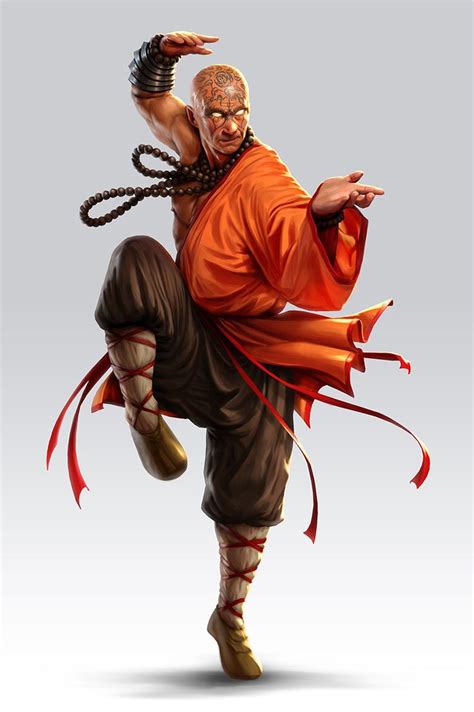 ArtStation - Kung fu Fighters, Saeed Jalabi | Personagens dnd ...